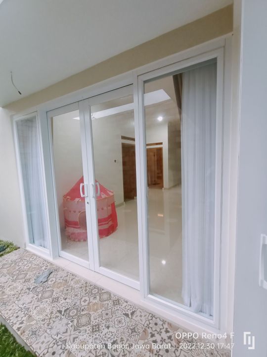 Pintu Aluminium Pintu Lipat Pintu Geser Lazada Indonesia