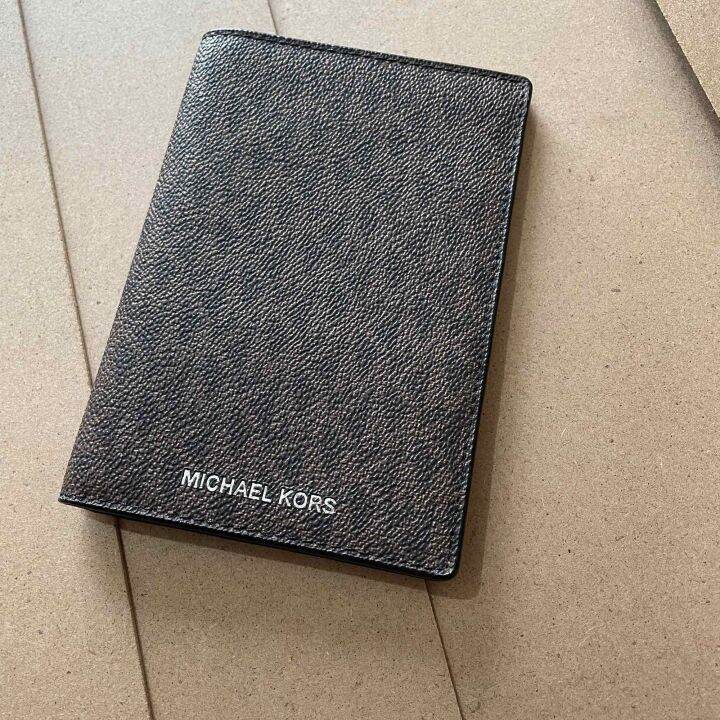 MICHAEL KORS MENS Logo Passport Wallet Lazada PH