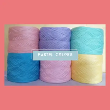 Pastel Rainbow 8PLY Cotton Gradient Mini Cake Yarn