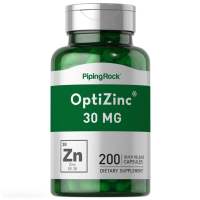 ✅OPTIZINC 30 MG ( PIPINGROCK) ‼️200 QUICK RELEASE CAPSULES ?‼️