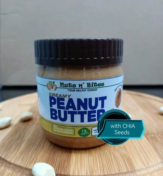 CREAMY Peanut Butter with CHIA seeds 350g Lazada PH