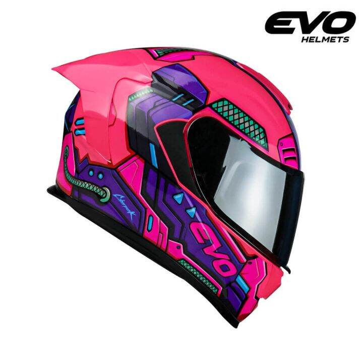 EVO HELMET GTPRO CYBERPUNK FULL FACE DUAL VISOR Lazada PH
