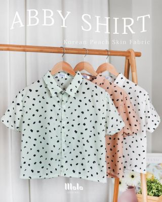 Abby Shirt รุ่นนี้ผ้ายับยาก ไม่ต้องรีดก็ใส่ได้ค่า