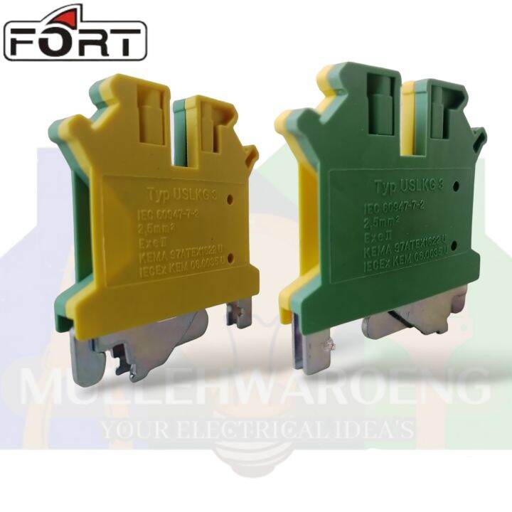 TERMINAL BLOCK GROUND 2.5 MM FORT TYPE USLKG 3 Lazada Indonesia