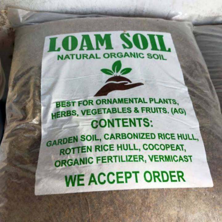 ORGANIC LOAM SOIL potting mix) Lazada PH