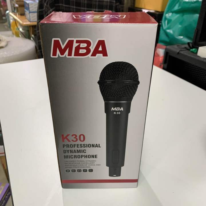 ไมค์สาย-mba-k30-ใหม่ปรับปรุงคุณภาพ-เสียงดีครบทุกระดับเสียง