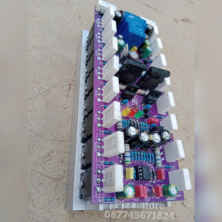 Kit power amplifier Socl 506 Tef pro lengkap 8 set final Toshiba Driver