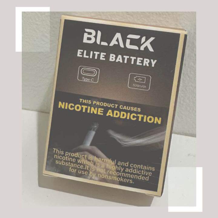 BLACK ELITE BATTERY AND PODS | Lazada PH