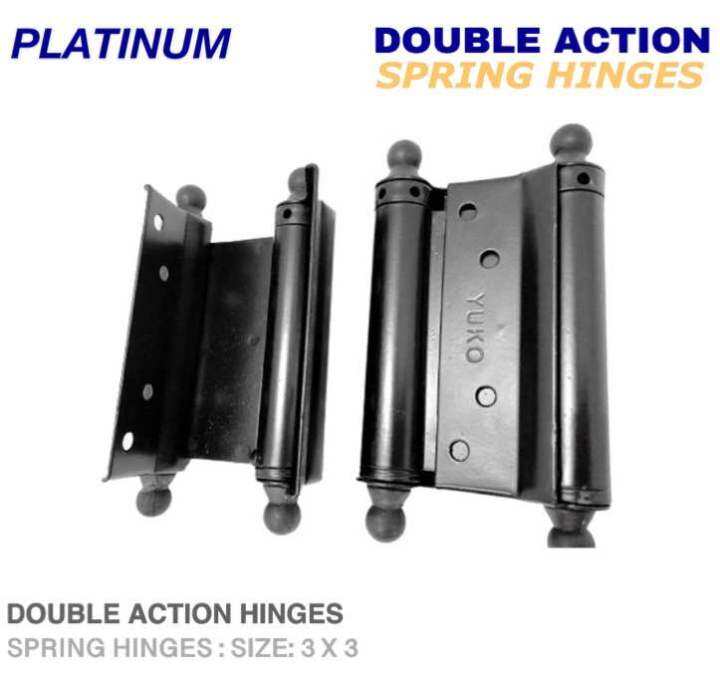 Double Action Spring Hinges Heavy Duty 3 x 3 Sold Per Pair Lazada PH