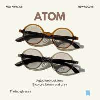 Thetnp.glasses | ? ATOM (autoblueblcok/sunglasses uv400) แว่นกันแดดวินเทจ แว่นกันแดดขาไม้ แว่นกันแดด แว่นกันแดดผู้ชาย แว่นกันแดดผู้หญิง