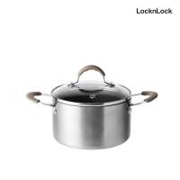 LocknLock กระทะก้นลึก กระทะ Handy Cook Series ขนาด 15.5 cm รุ่น LHD1165 16 cm LHD1163