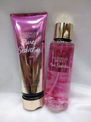 กลิ่นเพียวชมพู 2ชิ้น โลชั่น1ขนาด 236ml น้ำหอม1 ขนาด250ml VICTORIA’S SECRET น้ำหอมวิคตอเรีย Set คู่ น้ำหอมและโลชั่น