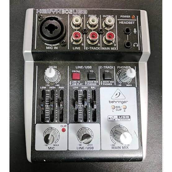 BEHRINGER XENYX 302USB MIXER WITH SOUNDCARD Lazada Indonesia