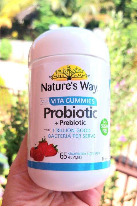 Nature's Way Adult Vita Gummies Probiotic 120 Gummies Exclusive Size