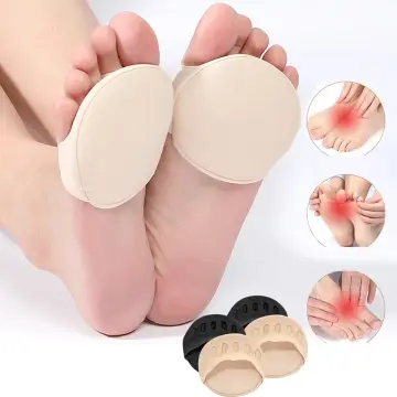 Women's Toe Separator Socks With Front Foot Pad For High-Heeled