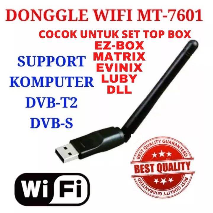 DONGLE WIFI MT7601 STB SET TOP BOX DIGITAL DVB T2 BISA BUAT SEMUA MEREK