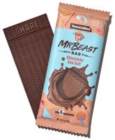 ??นำเข้า•พร้อมส่ง MrBeast Chocolate Bar - 2.1 oz/60g Chocolate Sea Salt (อ่านคำอธิบายภาพหากกังวลเกี่ยวกับการละลาย)