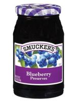 แยมสมักเกอร์ SMUCKERS Blueberry Preserves แยมรสบลูเบอร์รี่ ผสมเนื้อบลูเบอร์รี่ ขนาด 340 กรัม