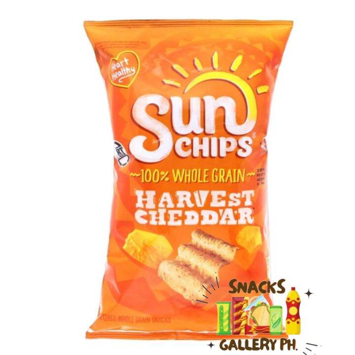 Sun Chips Whole Grain Harvest Cheddar Chips 184.2g Lazada PH