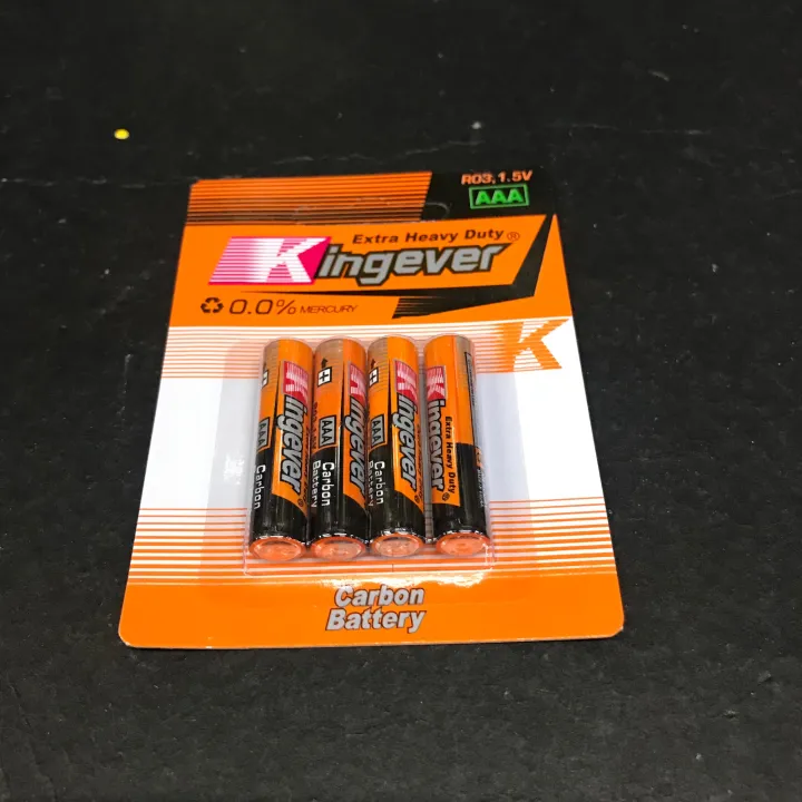 KINGEVER BATTERY TRIPLE AAA 4PCS Lazada PH