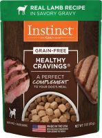 อาหารเปียกสุนัข Instinct Healthy Cravings สูตร แกะ ขนาด 85 g