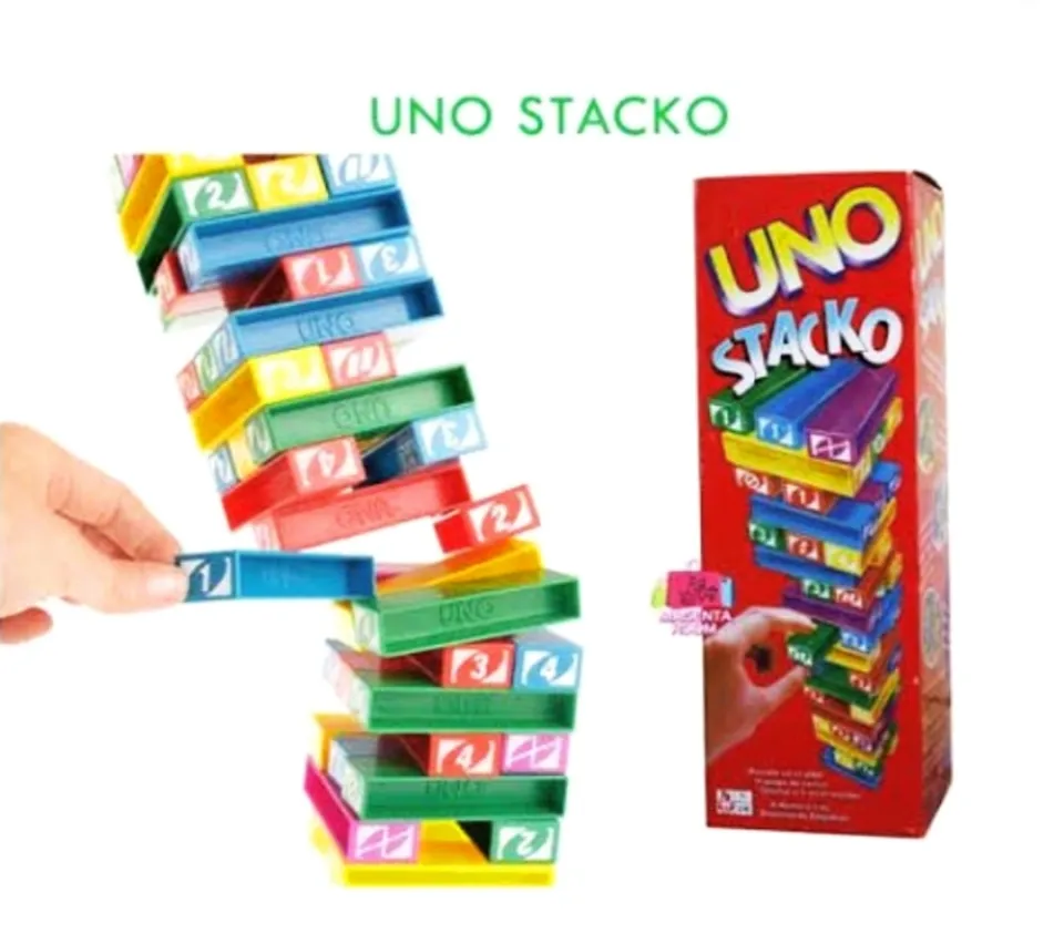 Jogo Uno Stacko - Mattel - superlegalbrinquedos