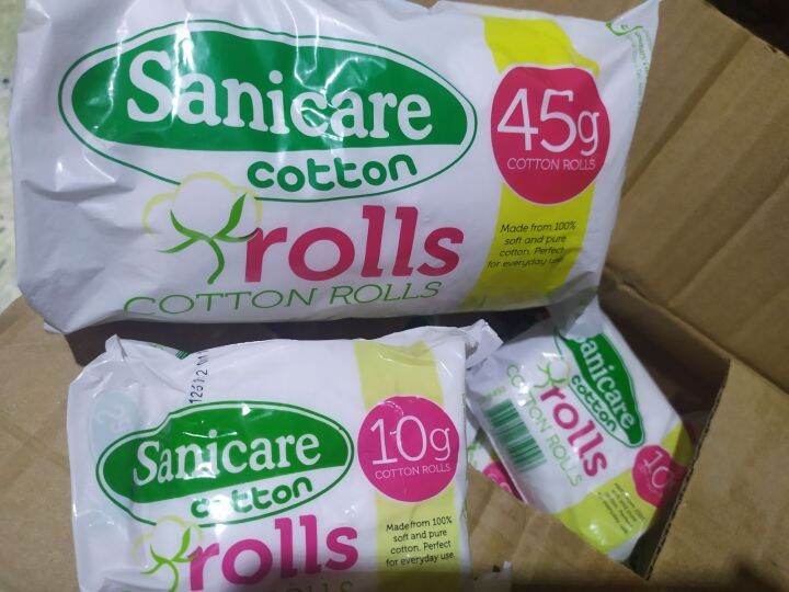 Sanicare Cotton Rolls Lazada PH