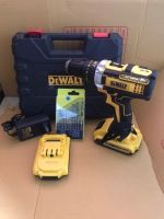 สว่านไร้สาย DEWALT 128v  พร้อมอุปกรณ์​ในกล่อง  สินค้ามีประกัน2ปี