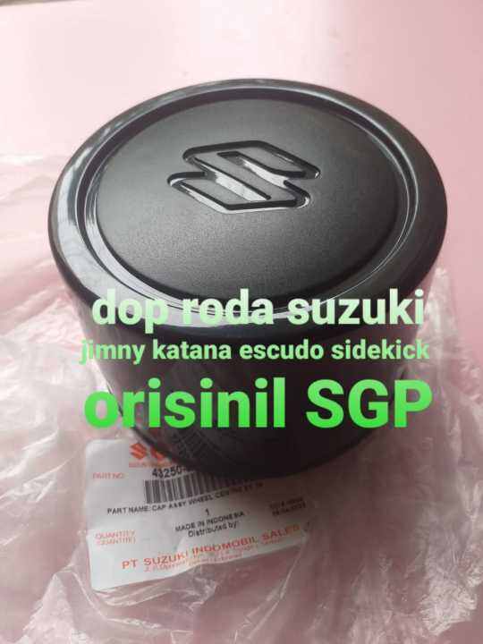 Dop Roda Velek Suzuki Jimny Katana Orisinil Sgp Suzuki Tutup Velek Roda Jimny Katana Lazada