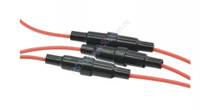 กระบอกฟิวส์มีสาย ขนาด 5x20มิล 250V In-Line Fuse Holder