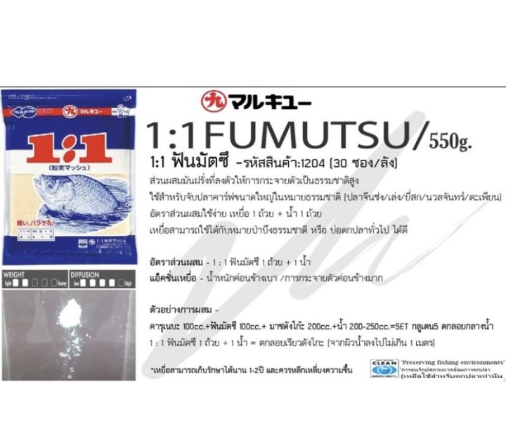 funmutsu-ฟันมัสสึ-หรือ-1-1-เหยื่อตกปลา-มารูคิว-แท้-นำเข้าจากประเทศญี่ปุ่น-สินค้าอยู่ไทยพร้อมส่ง