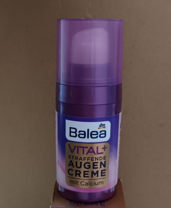 ครีมบำรุงรอบดวงตาสำหรับอายุ 50 ปี Balea Vital + Firming Eye Cream 15 Ml |  Lazada.Co.Th