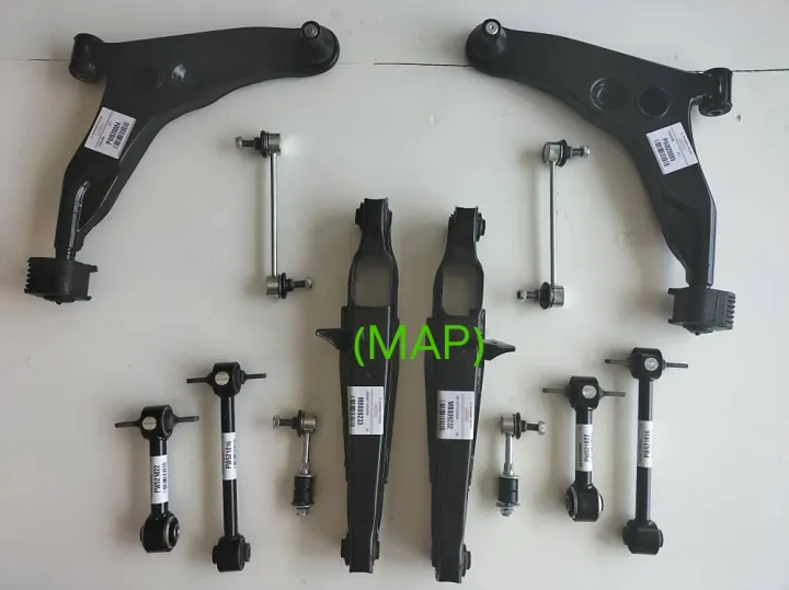 Mitsubishi Suspension Full Set Combo Complete Front And Rear Proton Waja Waja Campro Gen