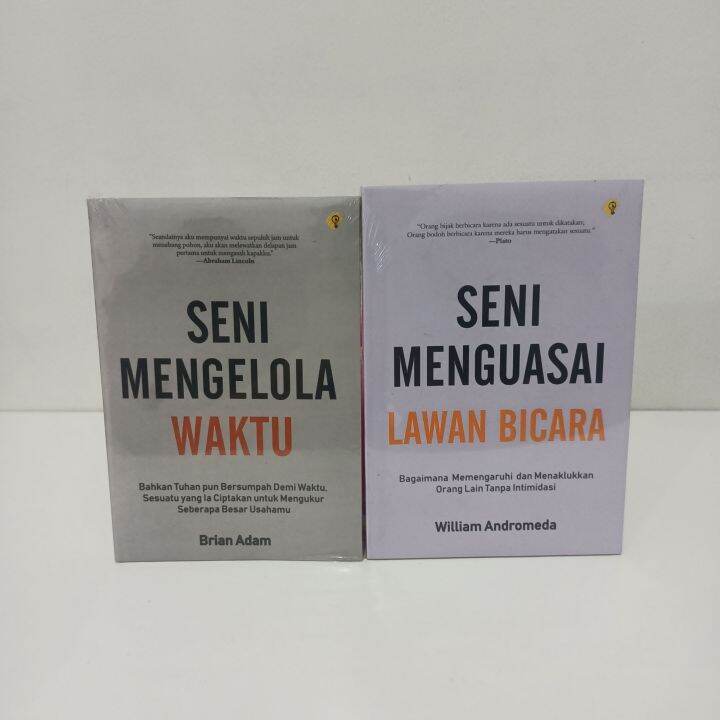 Buku Paket 2 Seni Mengelola Waktu - Seni Menguasai Lawan Bicara ...