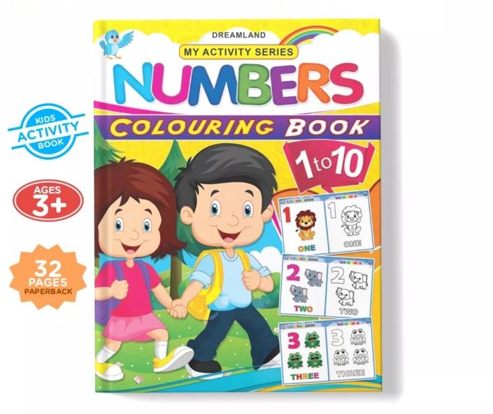 Numbers colouring activity book | Lazada PH