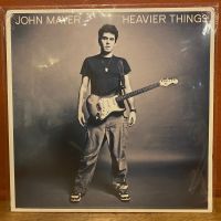 1 LP Vinyl แผ่นเสียง ไวนิล John Mayer - Heavier Things (ตำหนิมุมบุบสามมุม) (0373)