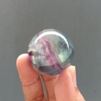 ฟลูออไรต์ | Fluorite ? #ทรงกลม ขนาด 3.5 cm หินธรรมชาติ