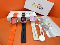 นาฬิกา smart watch รุ่น hello watch 3 แถมเคส ฟิล์ม และสาย จอ 49 mm พร้อมส่ง !!!