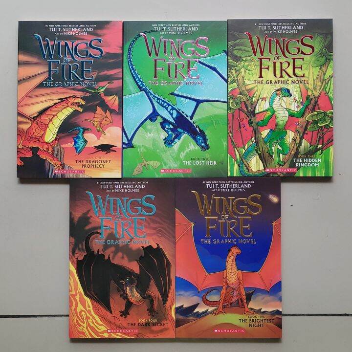 UK wings of fire the graphic novel 5 books | Lazada