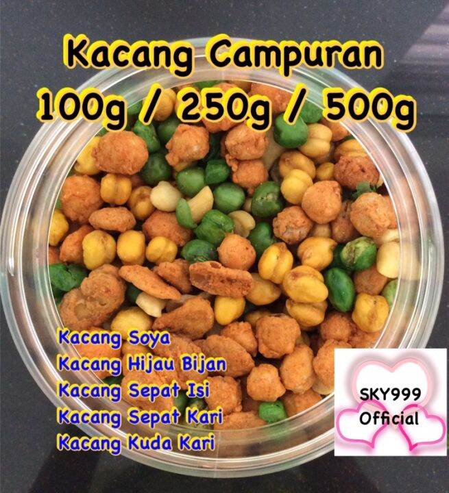 Mixed Nuts (Kacang Campuran) 100g | Lazada