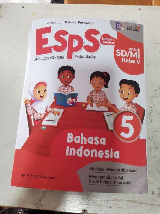 Esps Bahasa Indonesia Kelas 5 Kurikulum Merdeka Lazada Indonesia 5633