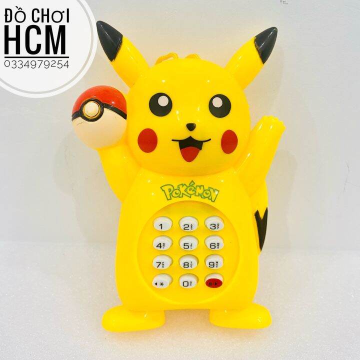 Đồ chơi điện thoại Pikachu: \