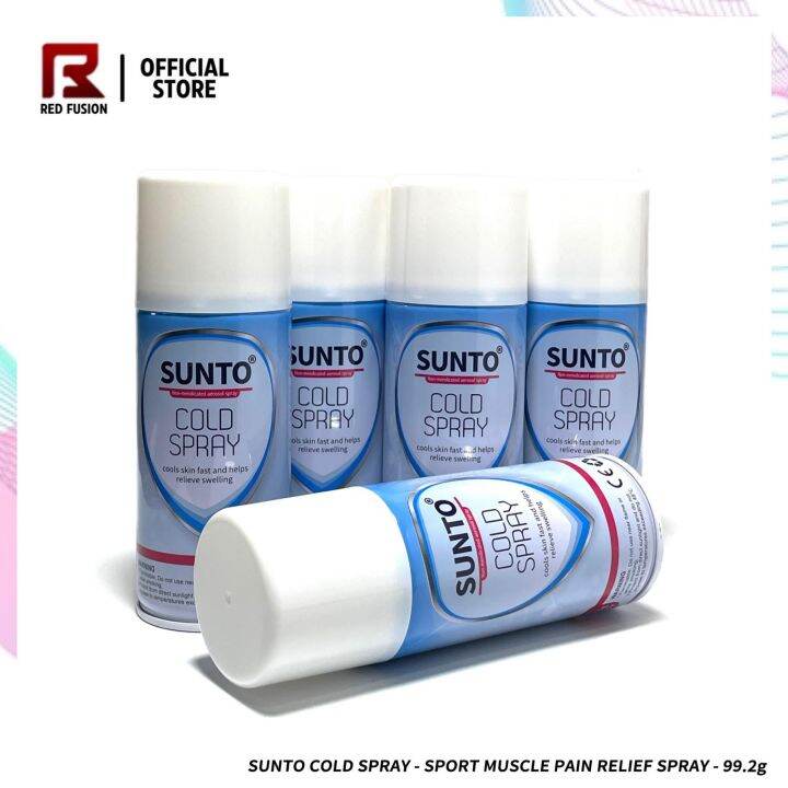 Sunto Cold Spray - Sport Muscle Pain Relief Spray - 99.2G | Lazada PH