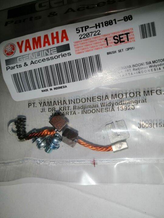 Carbon Brush Set Yamaha Sz fz Fzi Lazada PH