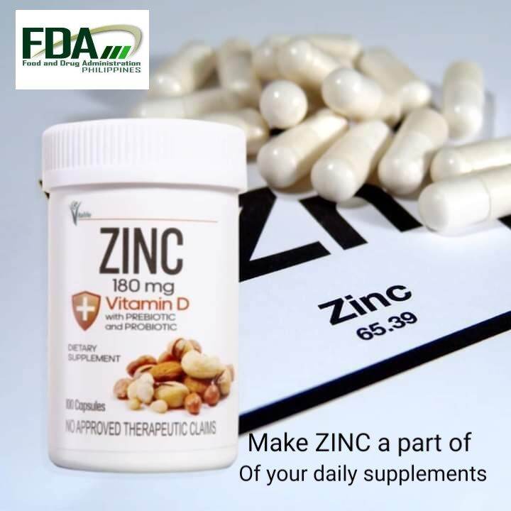 Uno Vitalife Zinc Vitamin D With Prebiotic And Probiotic Authentic And 