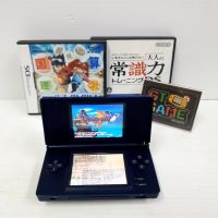 Nintendo DS lite Enamel Navy ? 90% ? USG-001? (2006) Japan ?? Menu Eng ?