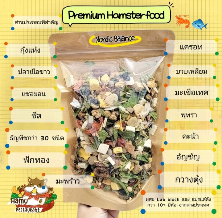 hamu-ขายดี-อาหารผสมพรีเมียม-5-สูตร-อาหารแฮมสเตอร์-อาหารดอเม้าส์-อาหารหนูทุกสายพันธุ์-มีทั้งหมด-5-สูตร