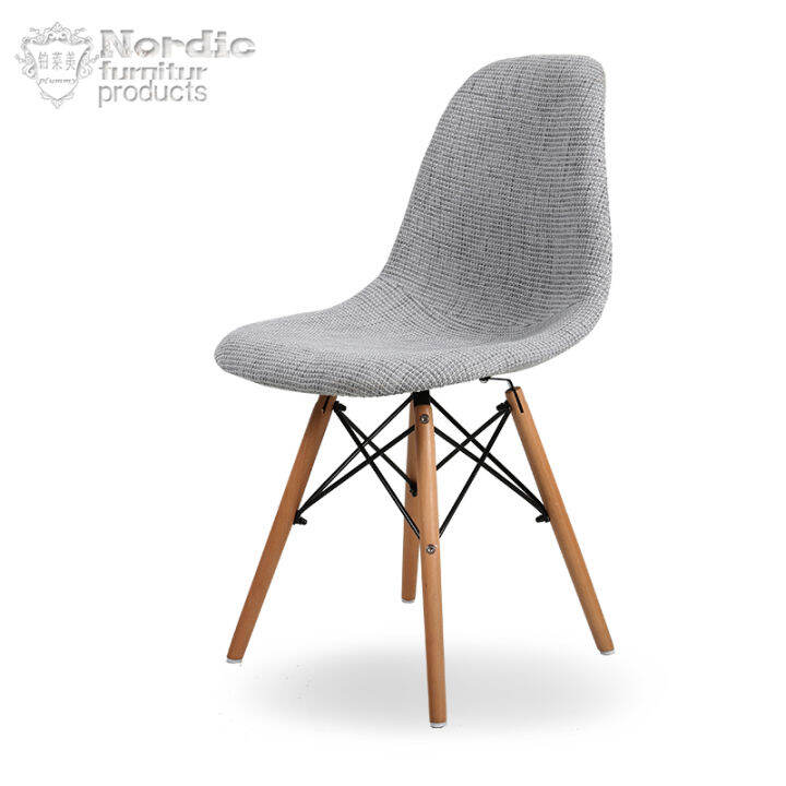 Nordic Dining Chair Solid Wood Chair Minimalist Modern Study Room Chair