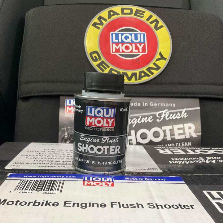 Liqui Moly Engine Flush Shooter 80ml น้ำยาขจัดคราบสกปรกตกค้างสะสมในเคร