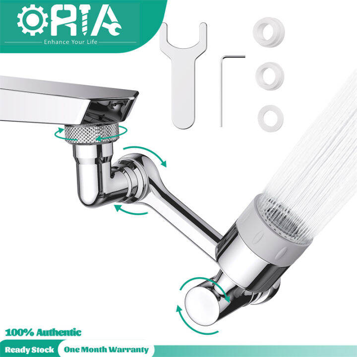 ORIA Universal Rotating Faucet Extender 1080° LargeAngle Rotating